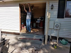 Glass Siding Door installation