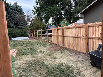 6ft Privacy Fence Installation